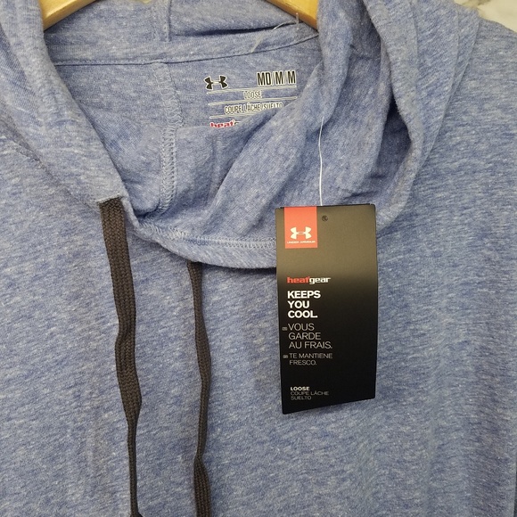 Under Armour Womens Hoodie Pullover Loose Fit Sz M - Picture 4 of 6